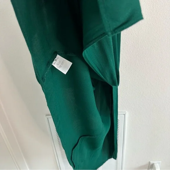 Reformation Crimini Midi Dress in Emerald Green Size: 16 - Picture 7 of 14